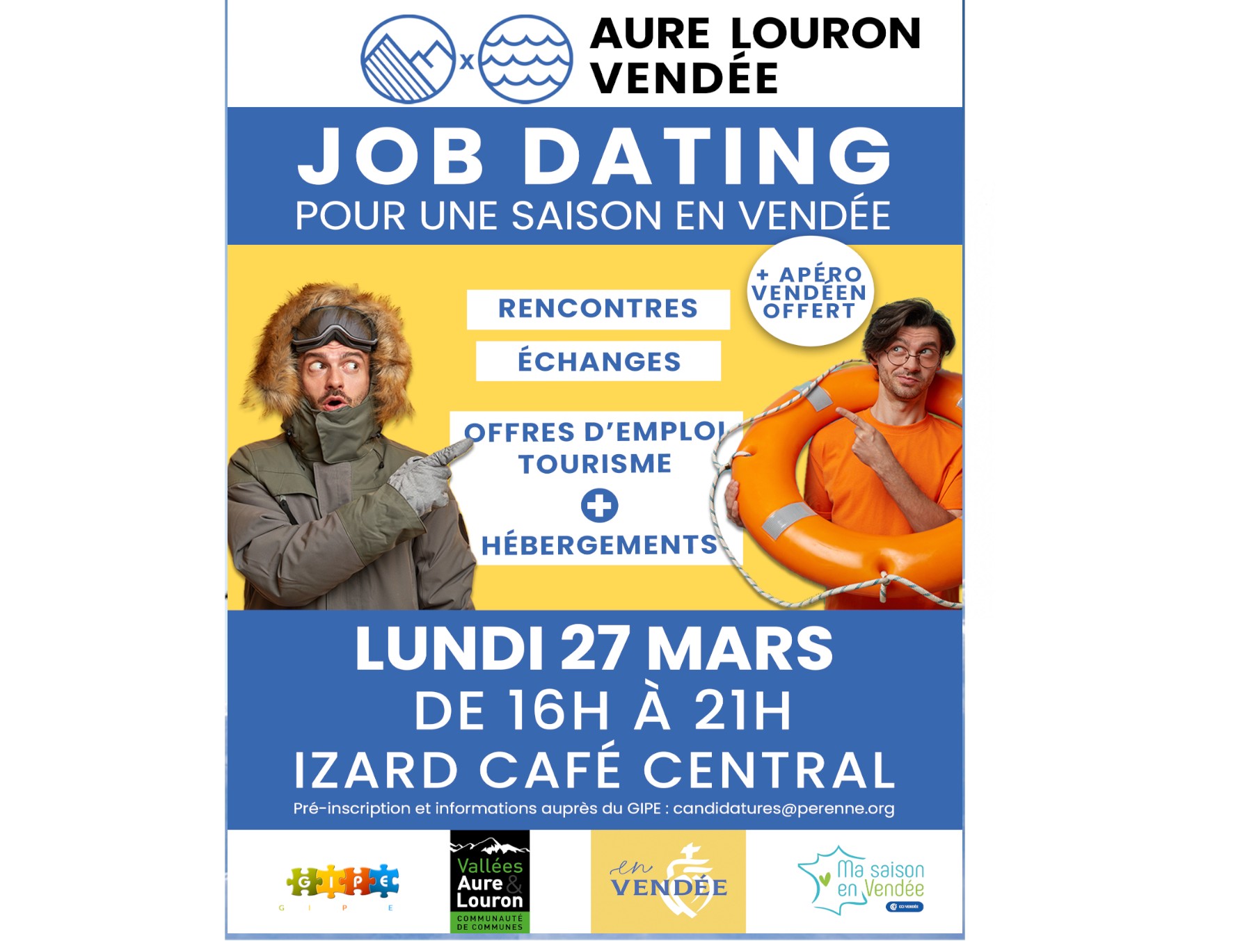 FERMETURE GIPE 28 et 29 août 