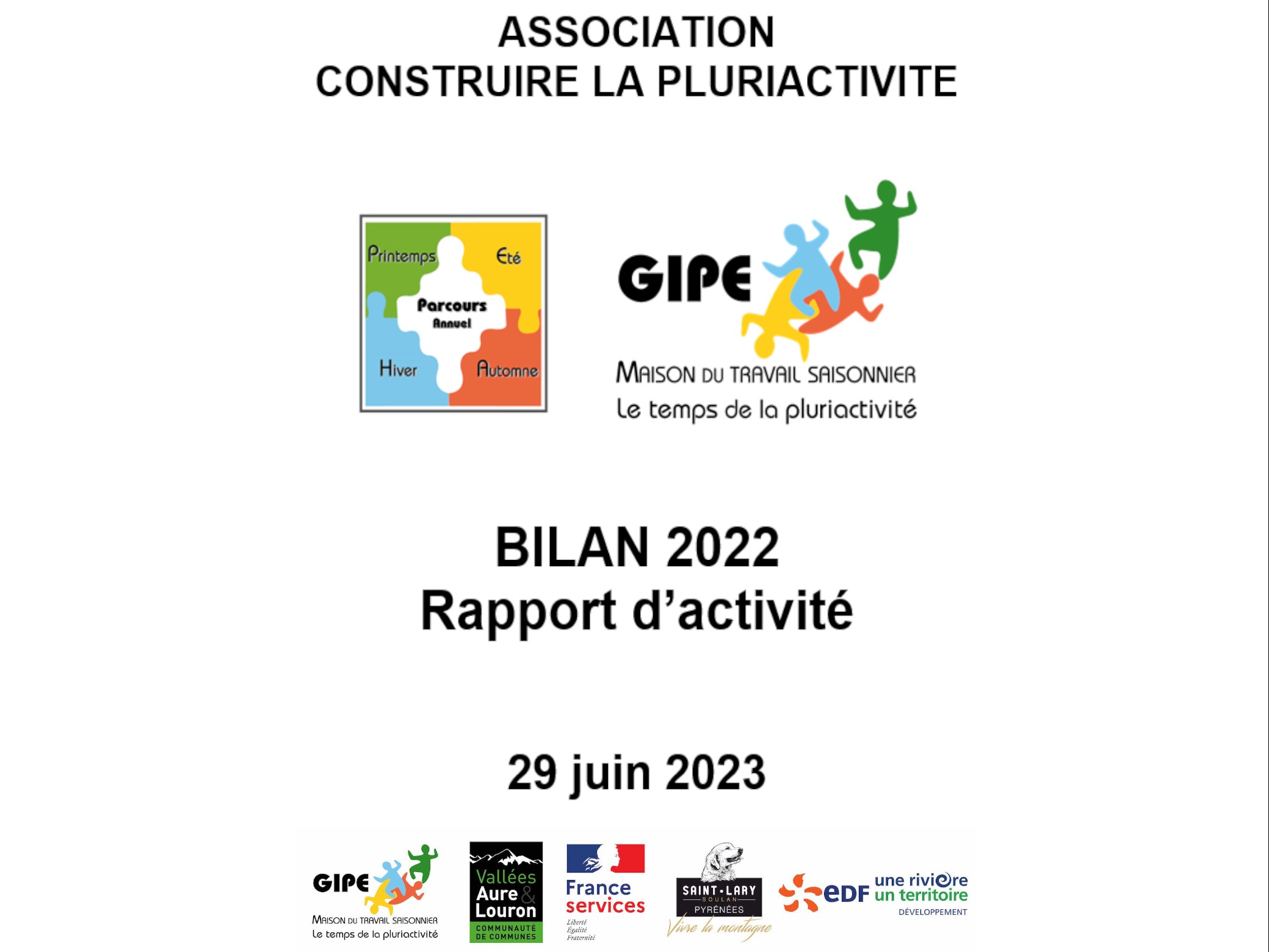 Comite de pilotage France Services et Assemblée Générale du GIPE