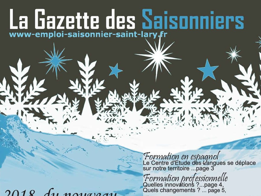 Gazette des Saisonniers 2018