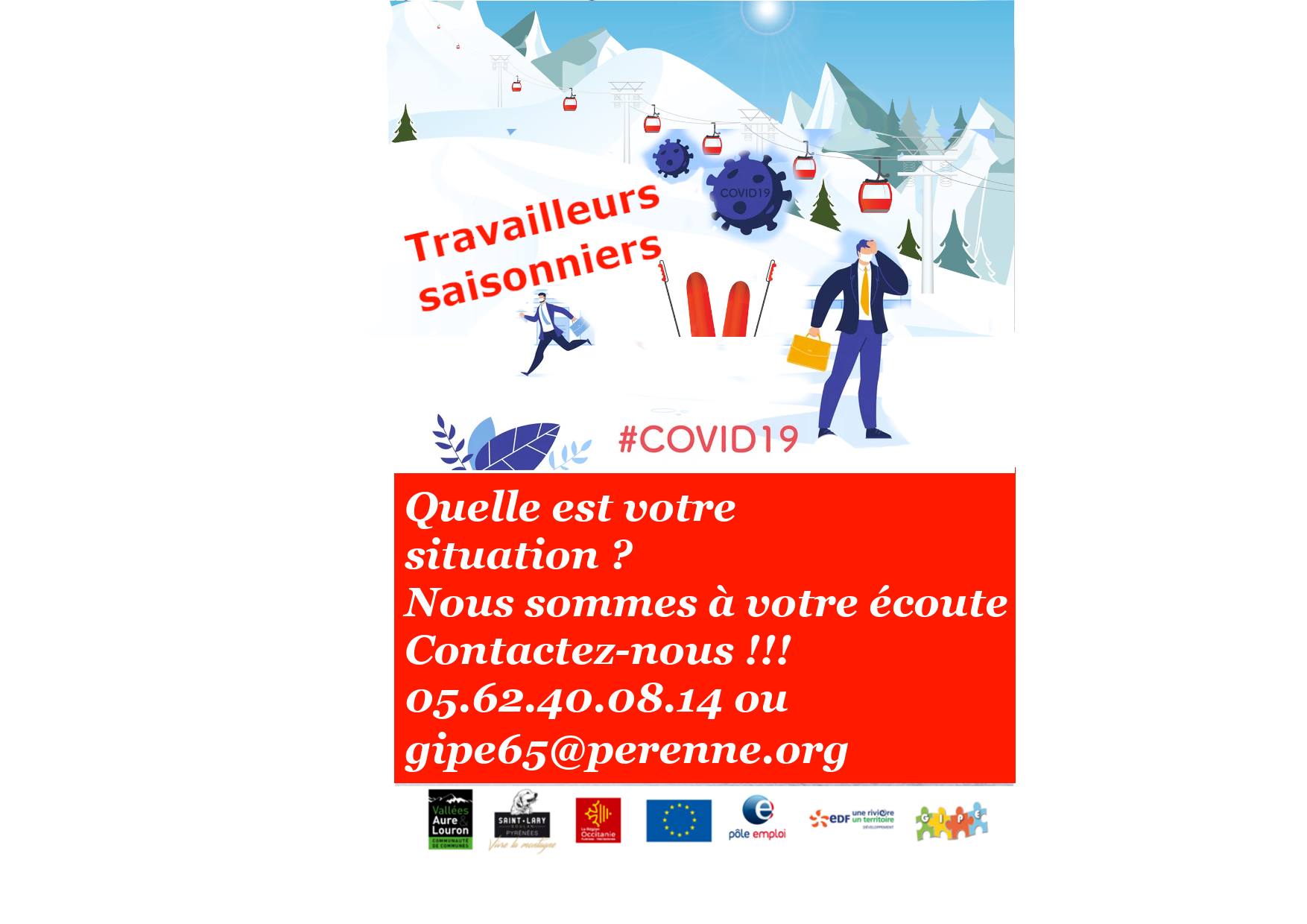 Travailleurs saisonniers, faites-nous part de vos difficultés !