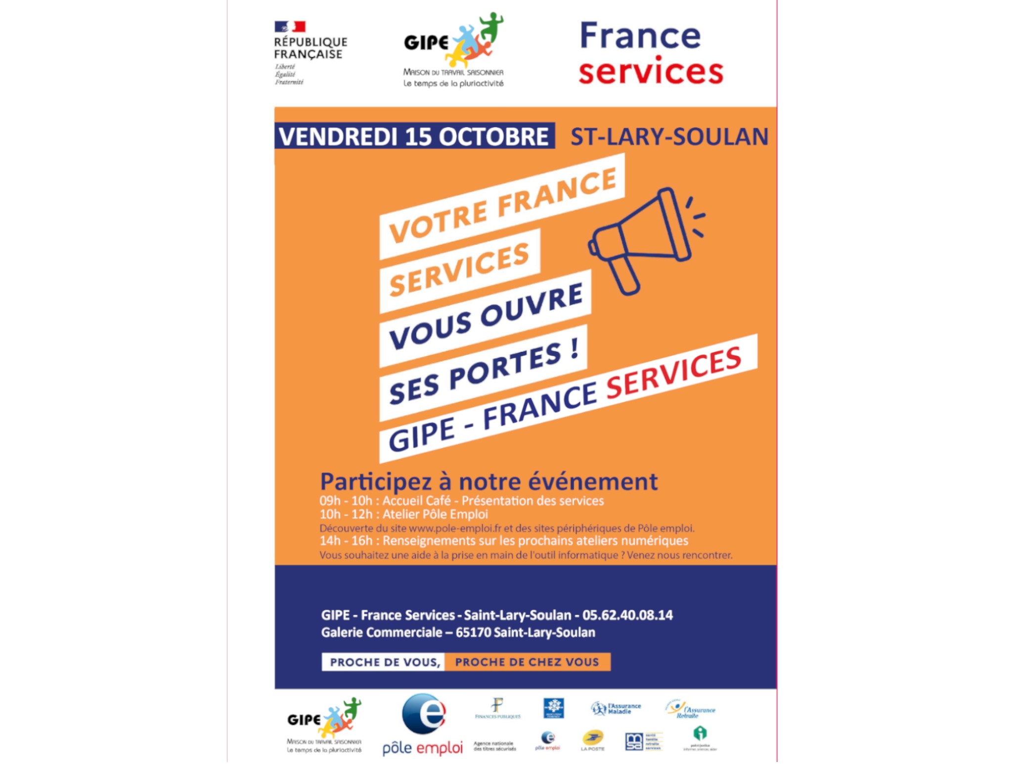 Journée Portes Ouvertes GIPE France Services