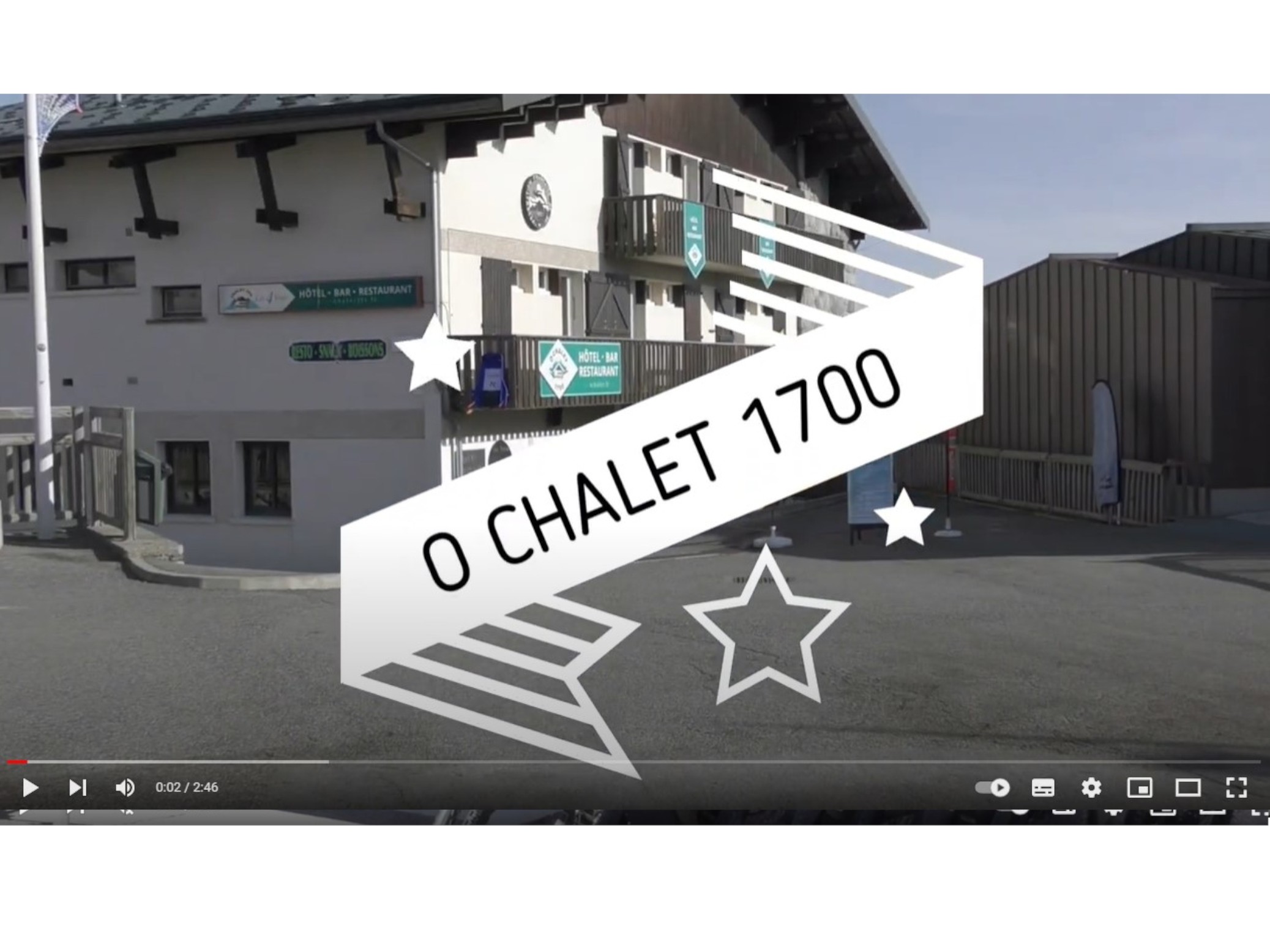O Chalet 1700 recrute...