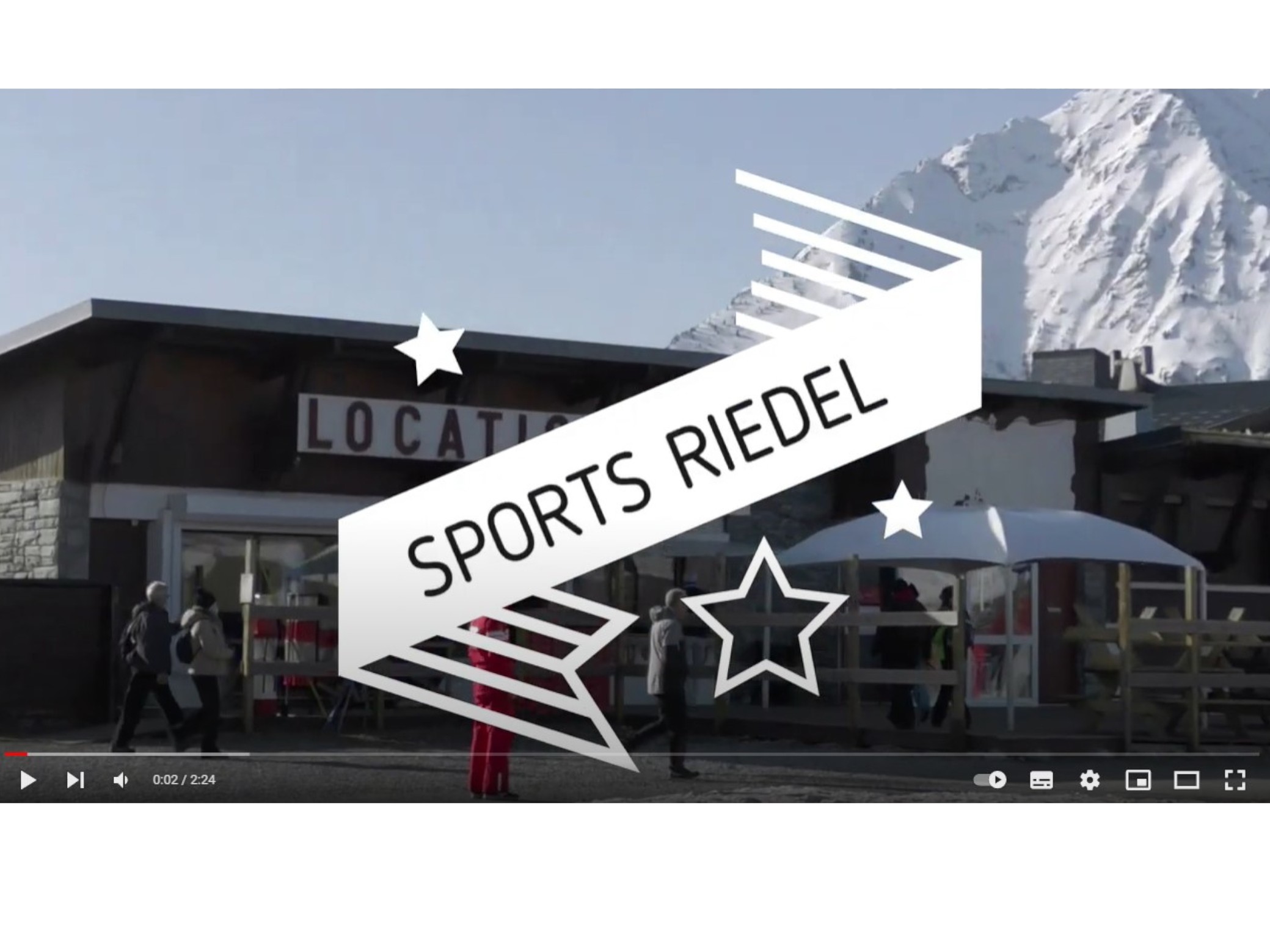 Sport Riedel recrute...