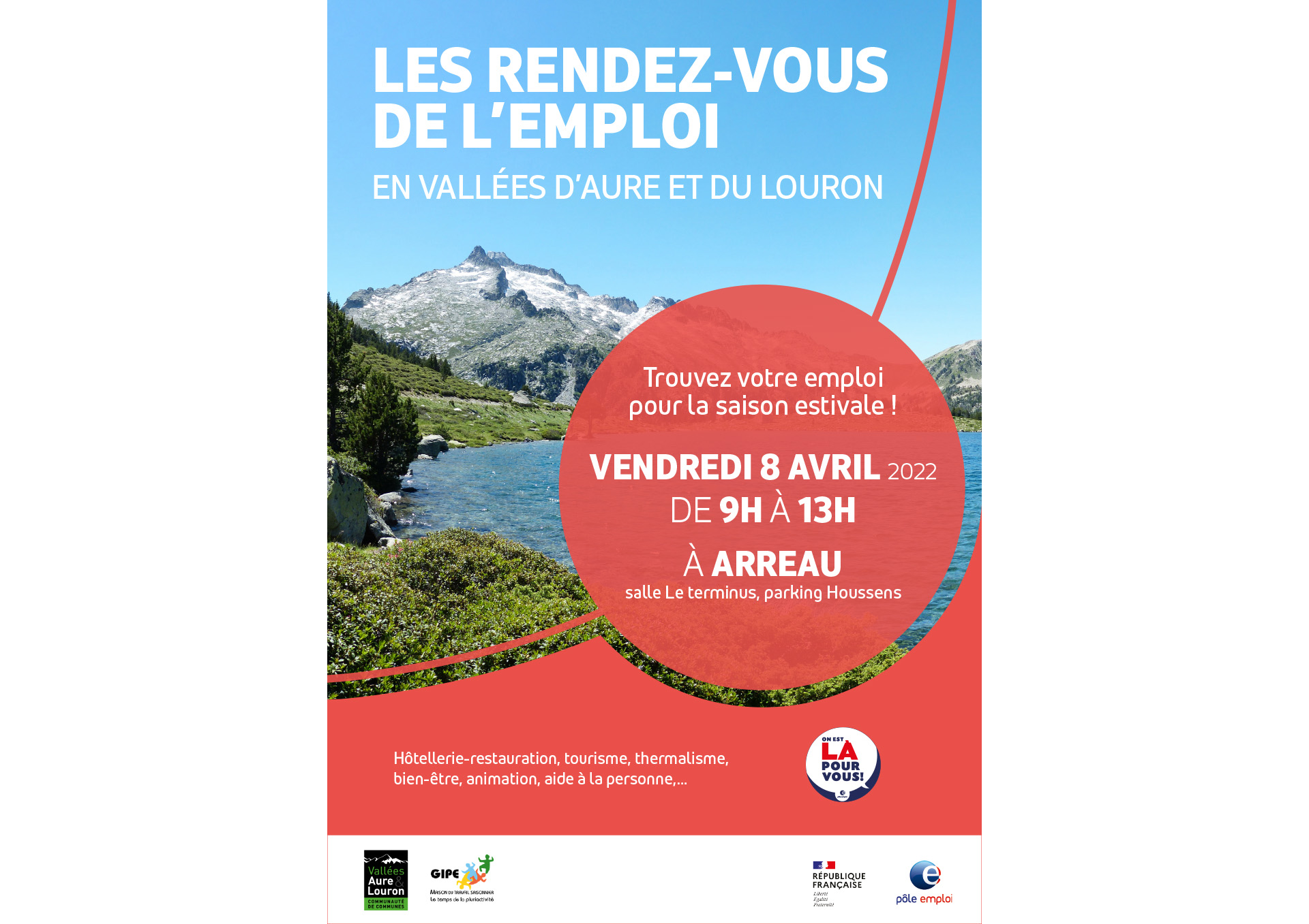 Forum « Les rdv de l’emploi en Vallées d’Aure et du Louron »