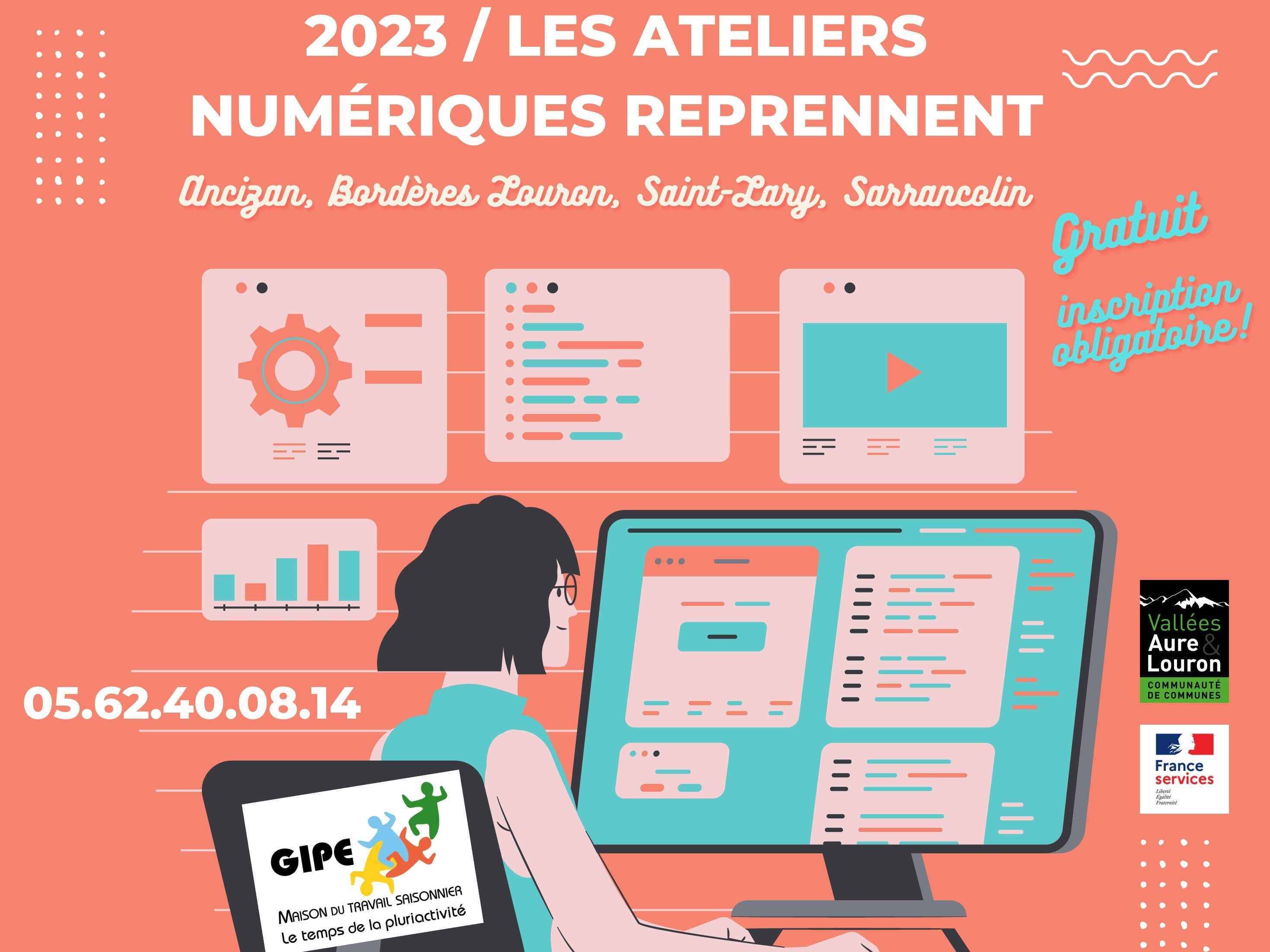 Les ateliers numériques reprennent ! 