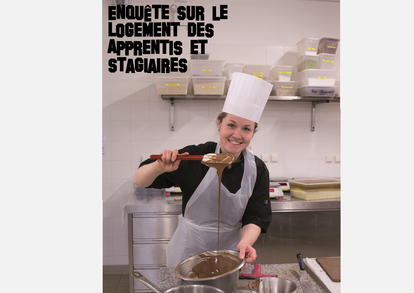 Enquête Logement de l'URHAJ auprès des entreprises qui accueillent des apprentis et stagiaires