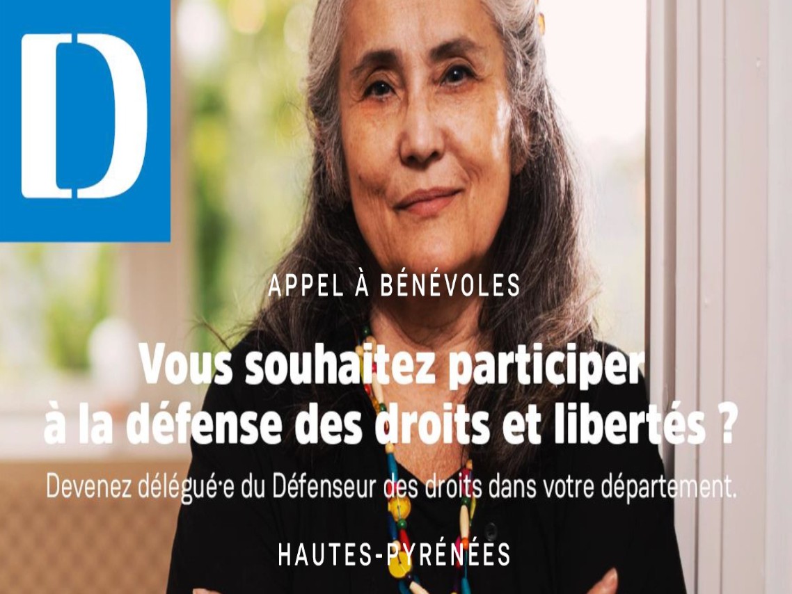 Appel à candidatures délégués du Défenseur des droits 65
